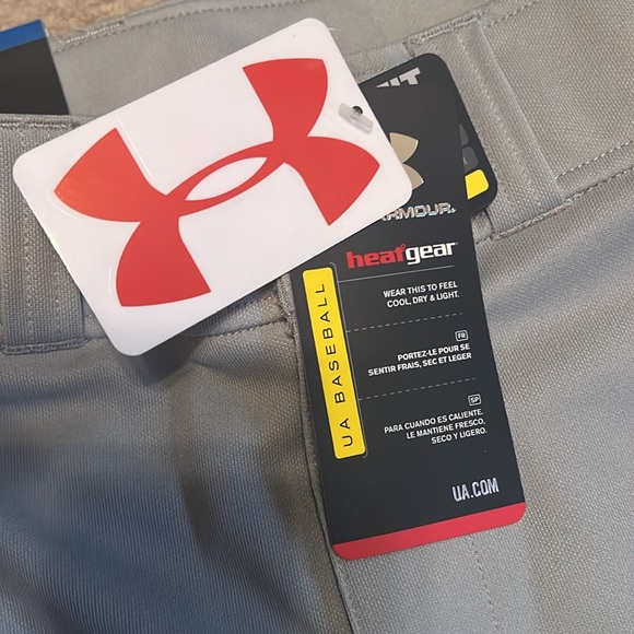 NWT Youth XL Under Armour Clean Up Baseball Pants - Picture 6 of 6